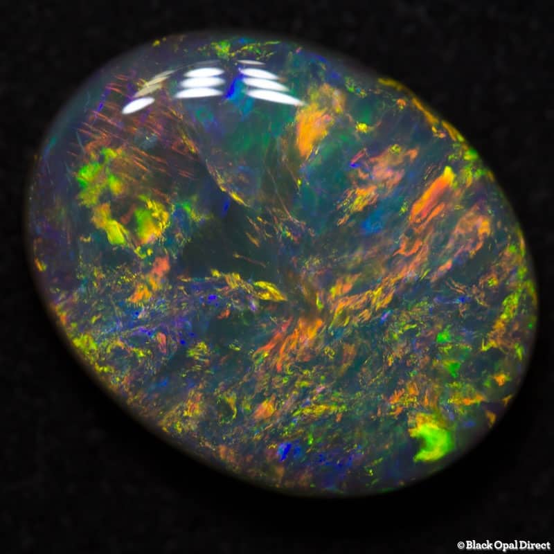 4.96 ct gem crystal opal 14x11.5x4mm - Image 2