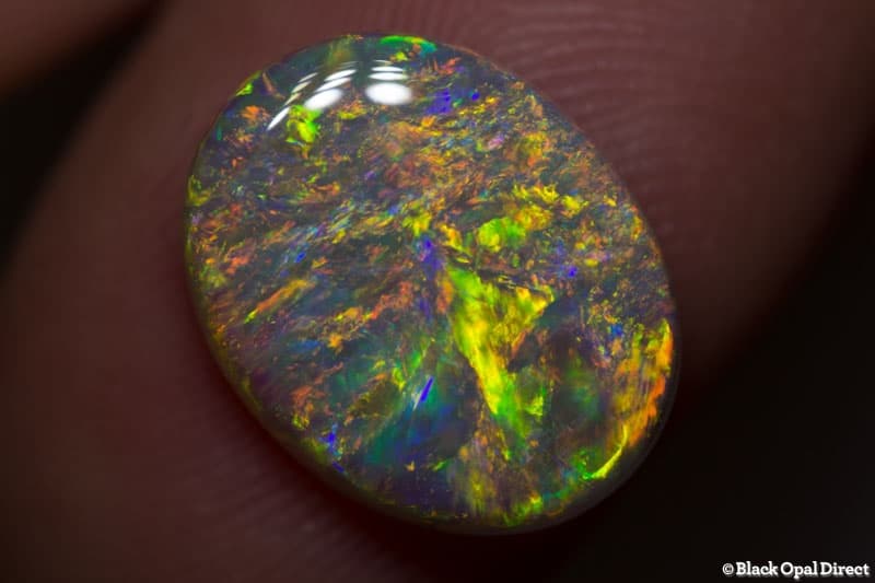 4.96 ct gem crystal opal 14x11.5x4mm - Image 3