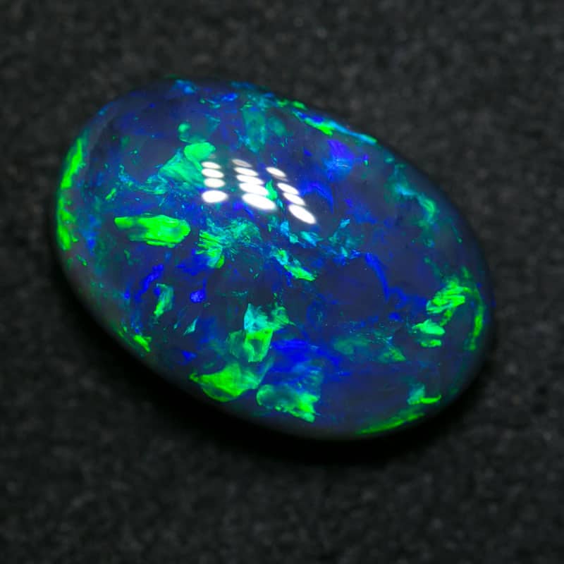 4.97 ct black opal gem 13x9x6mm - Image 3