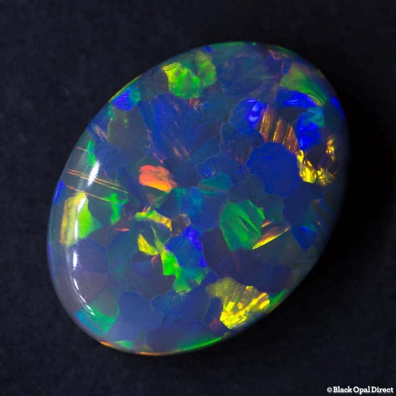 4.99 ct black opal 15x12x5mm - Image 2