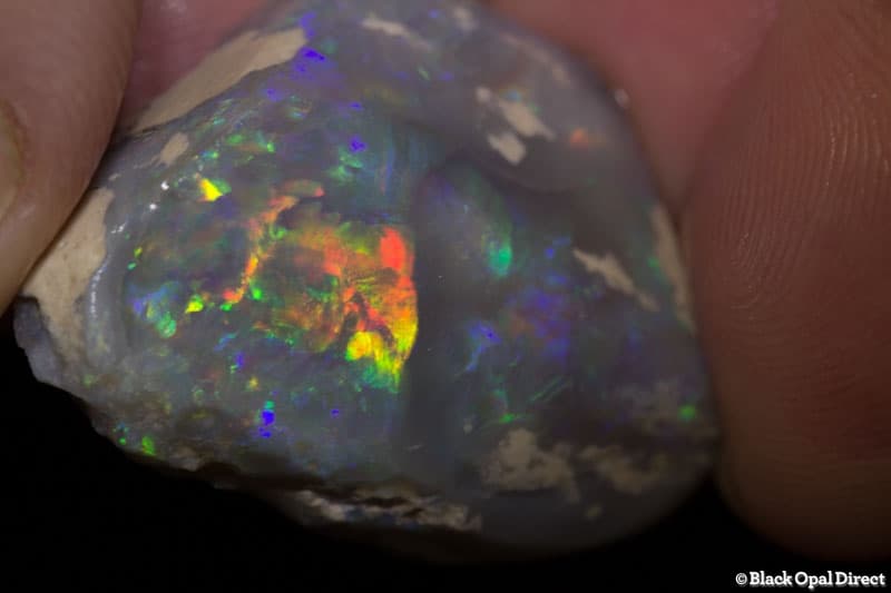 44 ct rough opal piece 30mm across - Image 2