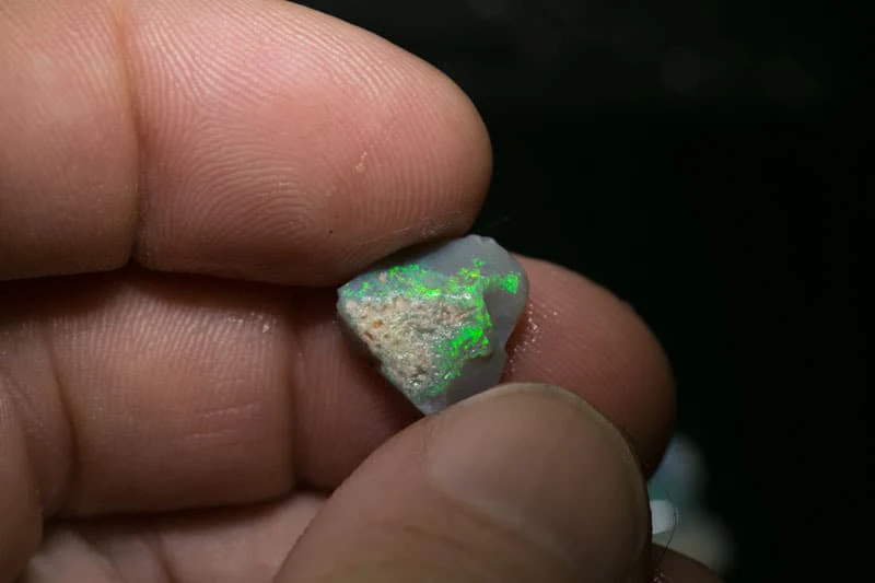46 ct rough opal parcel 14pc for intermediate opal cutters - Image 2