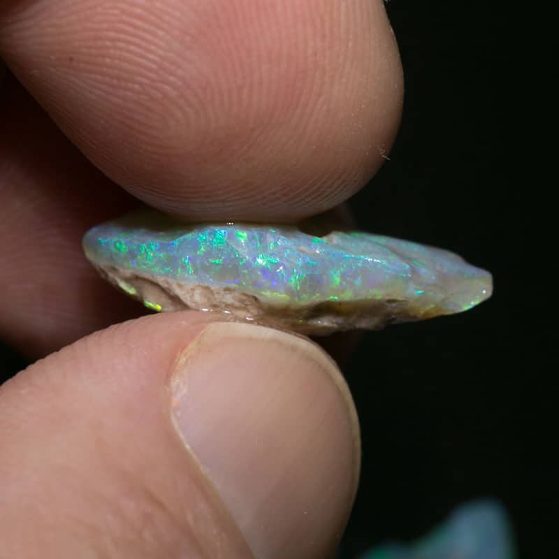 47 ct 10pc rough opal parcel for intermediate cutters - Image 2