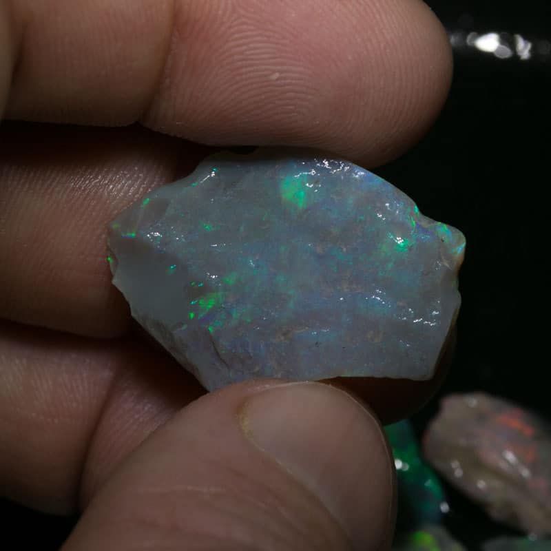 47 ct rough opal parcel for intermediate 10pc - Image 2