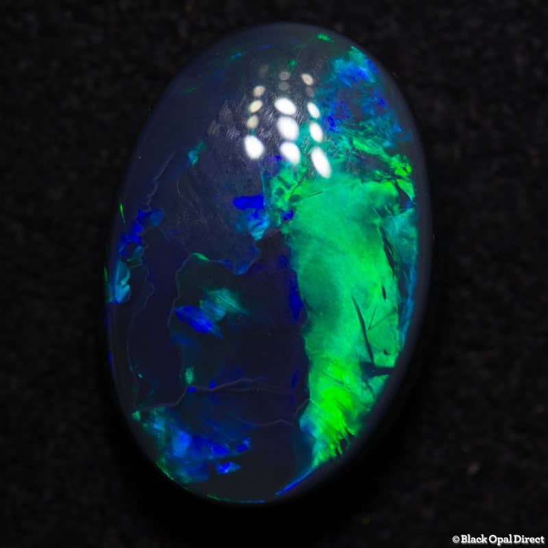 5.00 ct black opal 14x10x5mm - Image 3