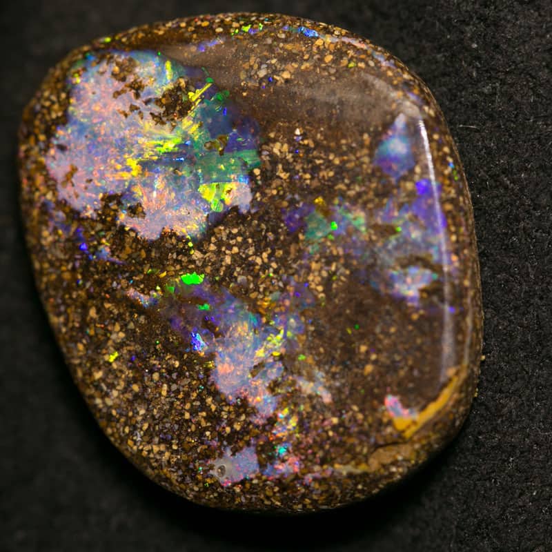 5.00 ct boulder opal 15x13x3mm - Image 3