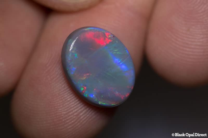 5.08 ct semi black opal 15x12x4mm - Image 2
