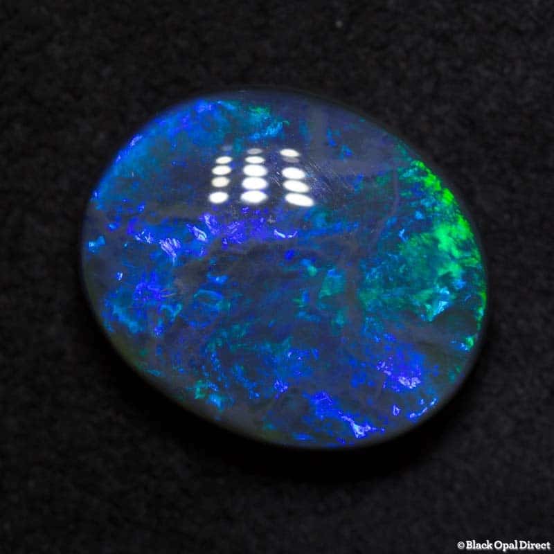 5.09 ct semi black opal 13x11x5mm - Image 3