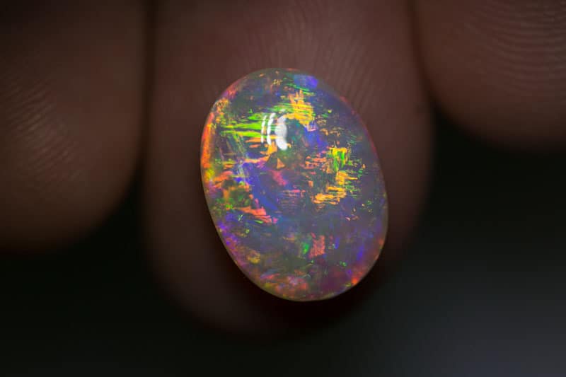 5.21 ct gem crystal opal 15x11x5mm - Image 3