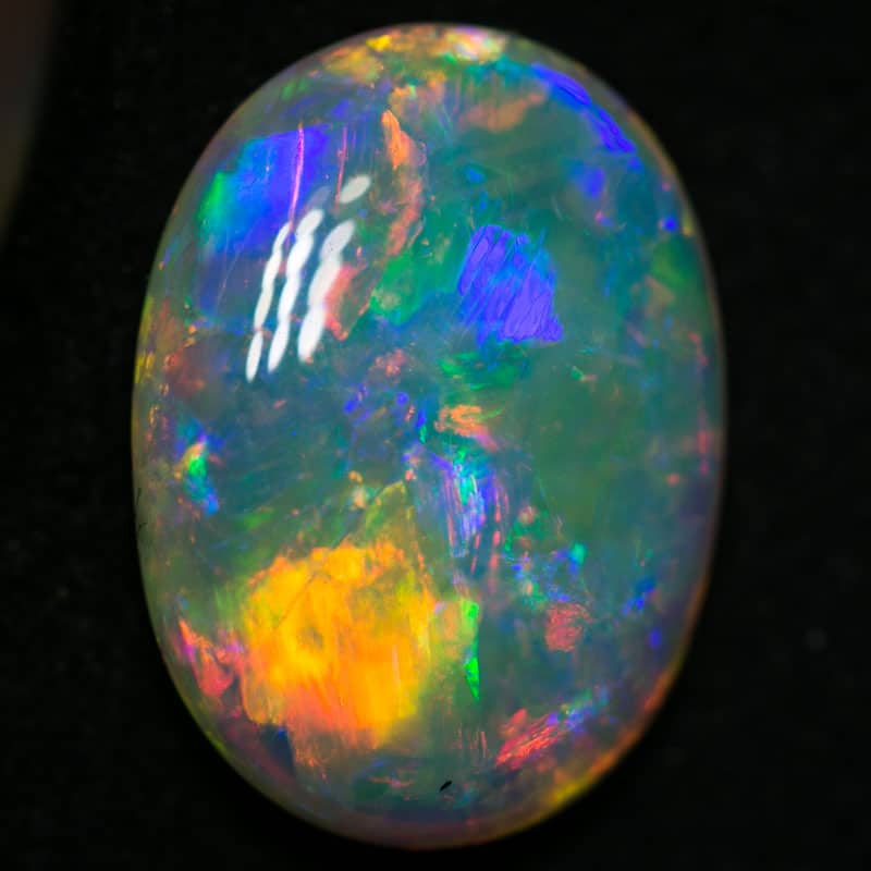 5.21 ct gem crystal opal 15x11x5mm - Image 6