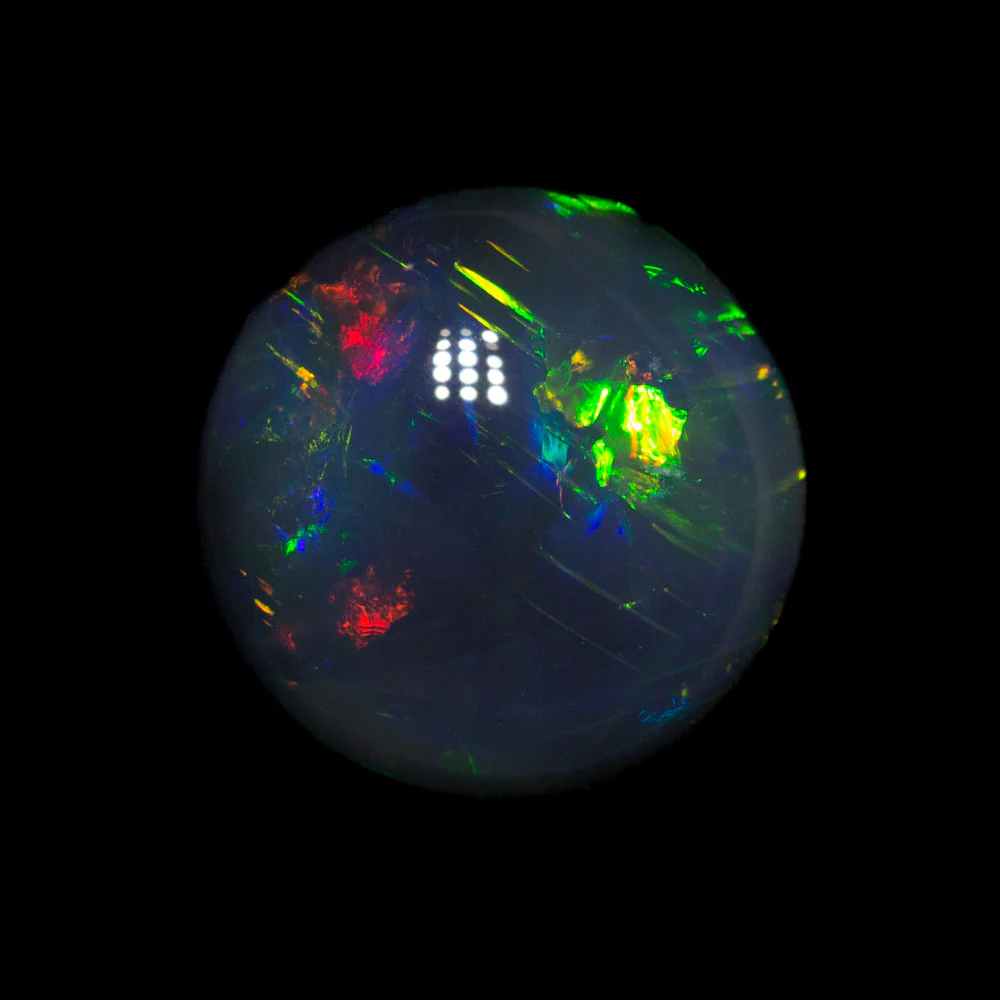 5.23 ct black opal 11.5x11.4x6.3mm - Image 3