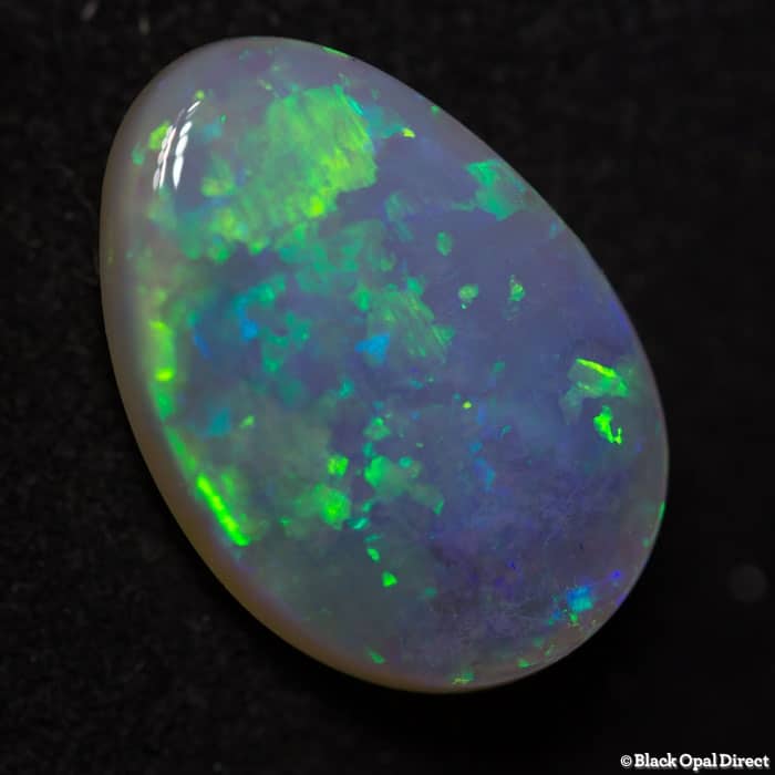 5.26 ct white opal 16x11x4mm - Image 4