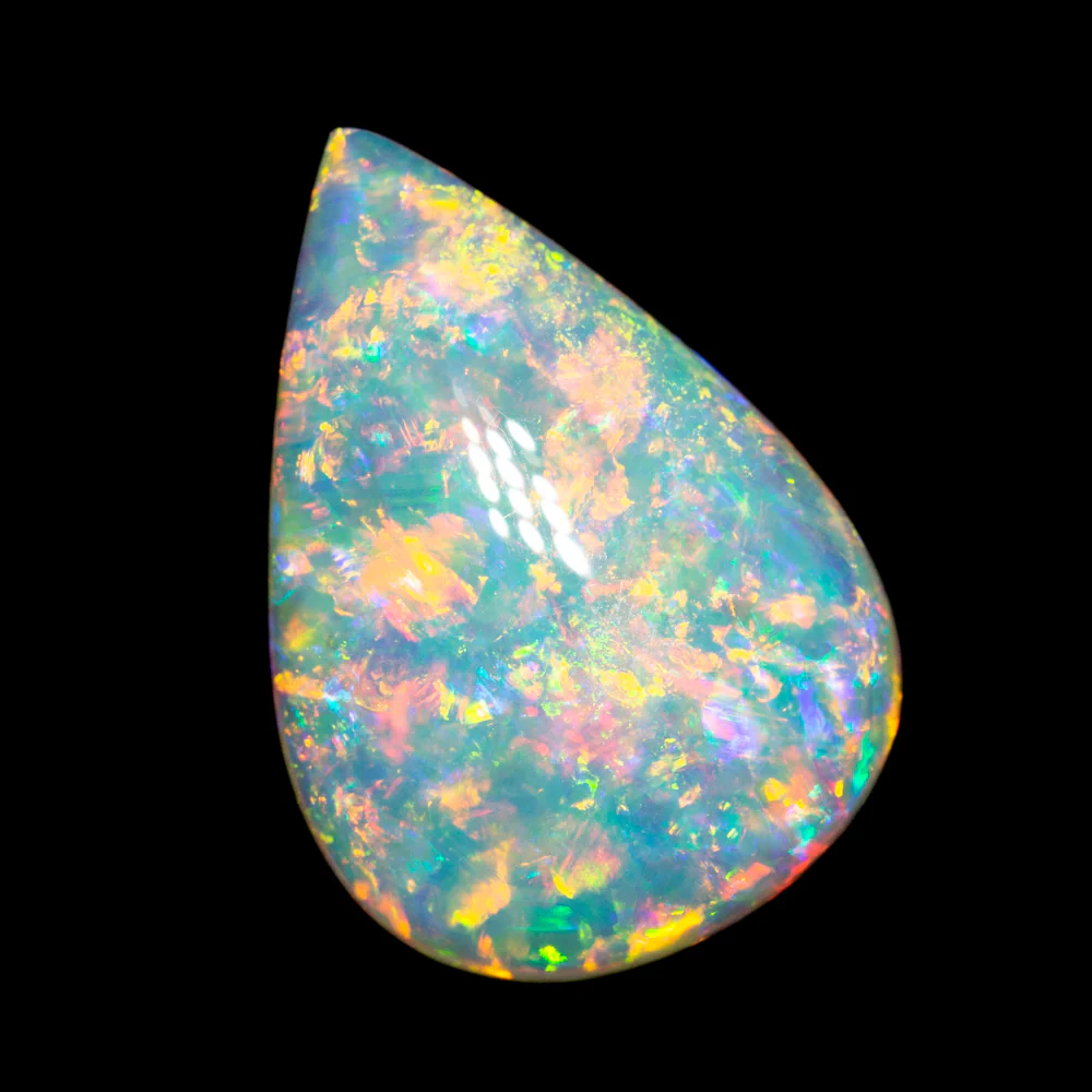 5.31 ct double-sided gem crystal opal 17.2x12.1x4.7mm - Image 2