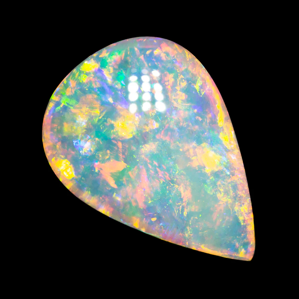 5.31 ct double-sided gem crystal opal 17.2x12.1x4.7mm - Image 3