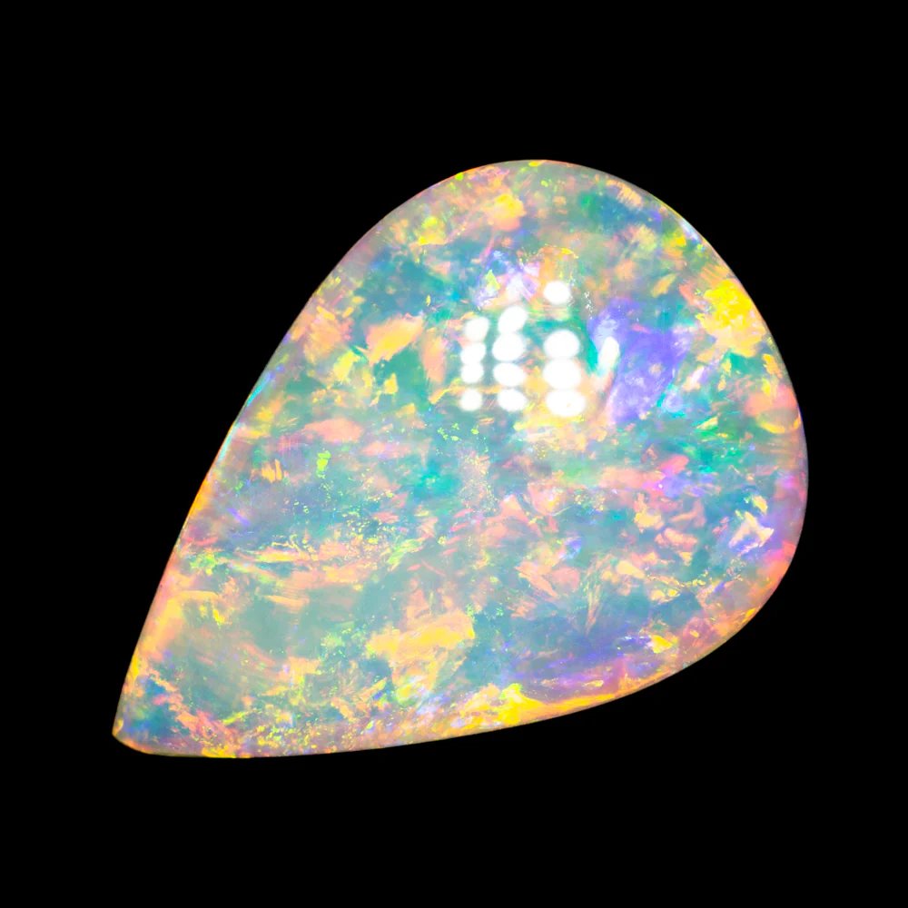 5.31 ct double-sided gem crystal opal 17.2x12.1x4.7mm - Image 4