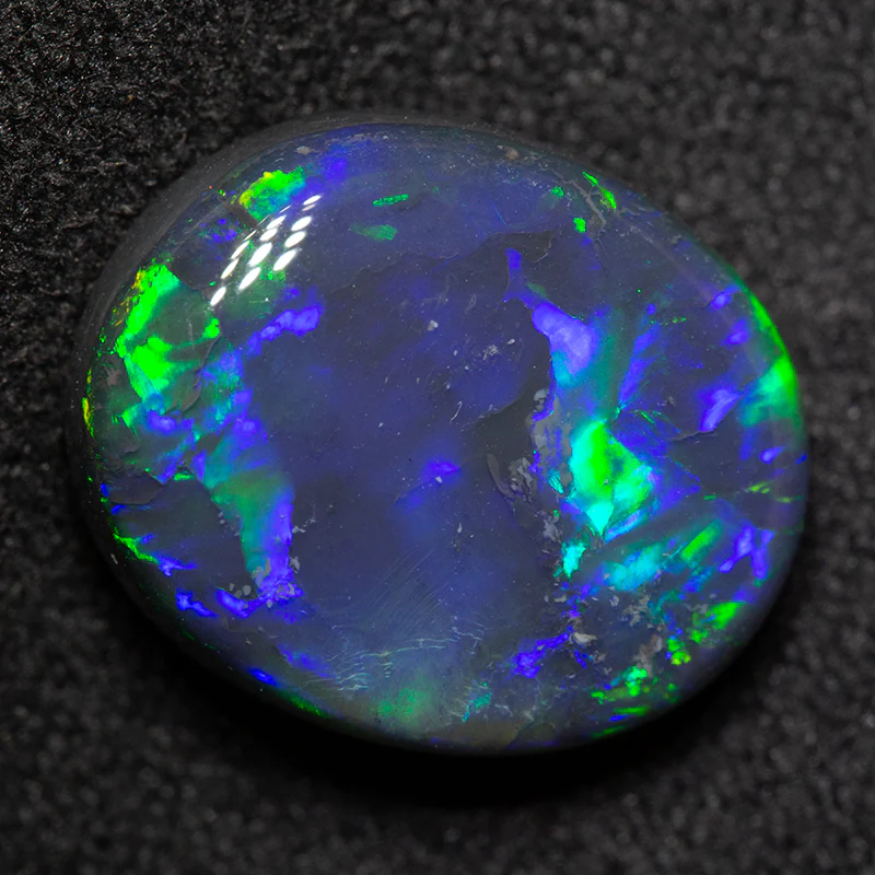 5.37 ct black opal 13x11x5.5mm - Image 4