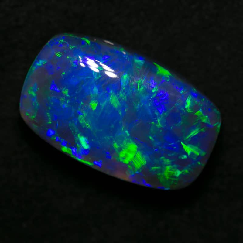 5.40 ct gem black opal cushion 14x9x6mm - Image 2
