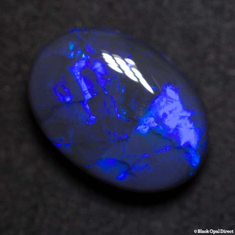 5.41 ct black opal 14x10x6mm - Image 4