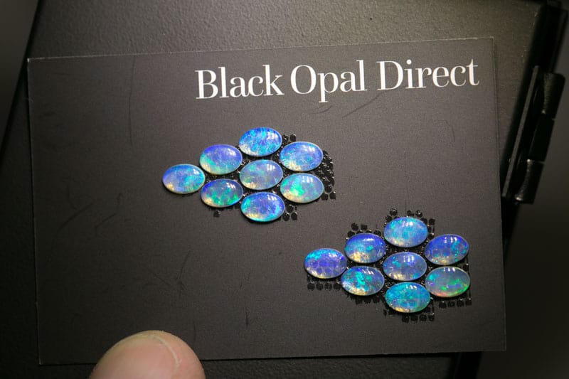 5.43 ct crystal opal suite 6x4.1mm 16 pieces - Image 2