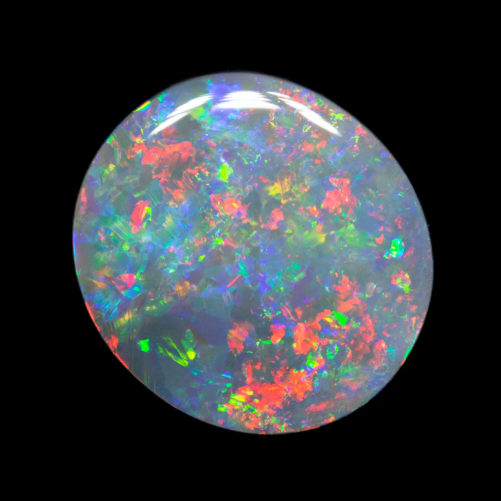5.48 ct dark opal 14.3x13.2x4.2mm - Image 2