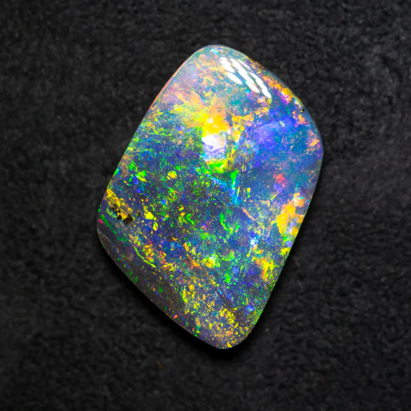 5.51 ct boulder opal 13.8x10.7x4.1mm - Image 4
