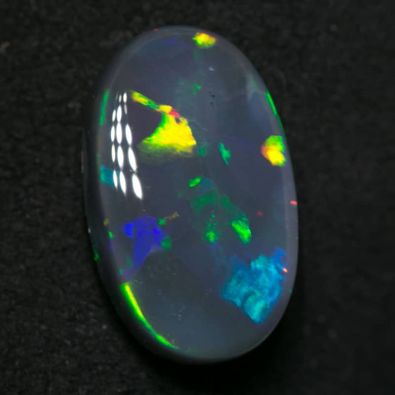 5.52 ct black opal 15x9x5mm - Image 3