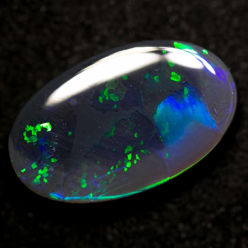 5.56 ct black opal 17x10x4mm - Image 2