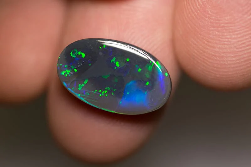 5.56 ct black opal 17x10x4mm - Image 3