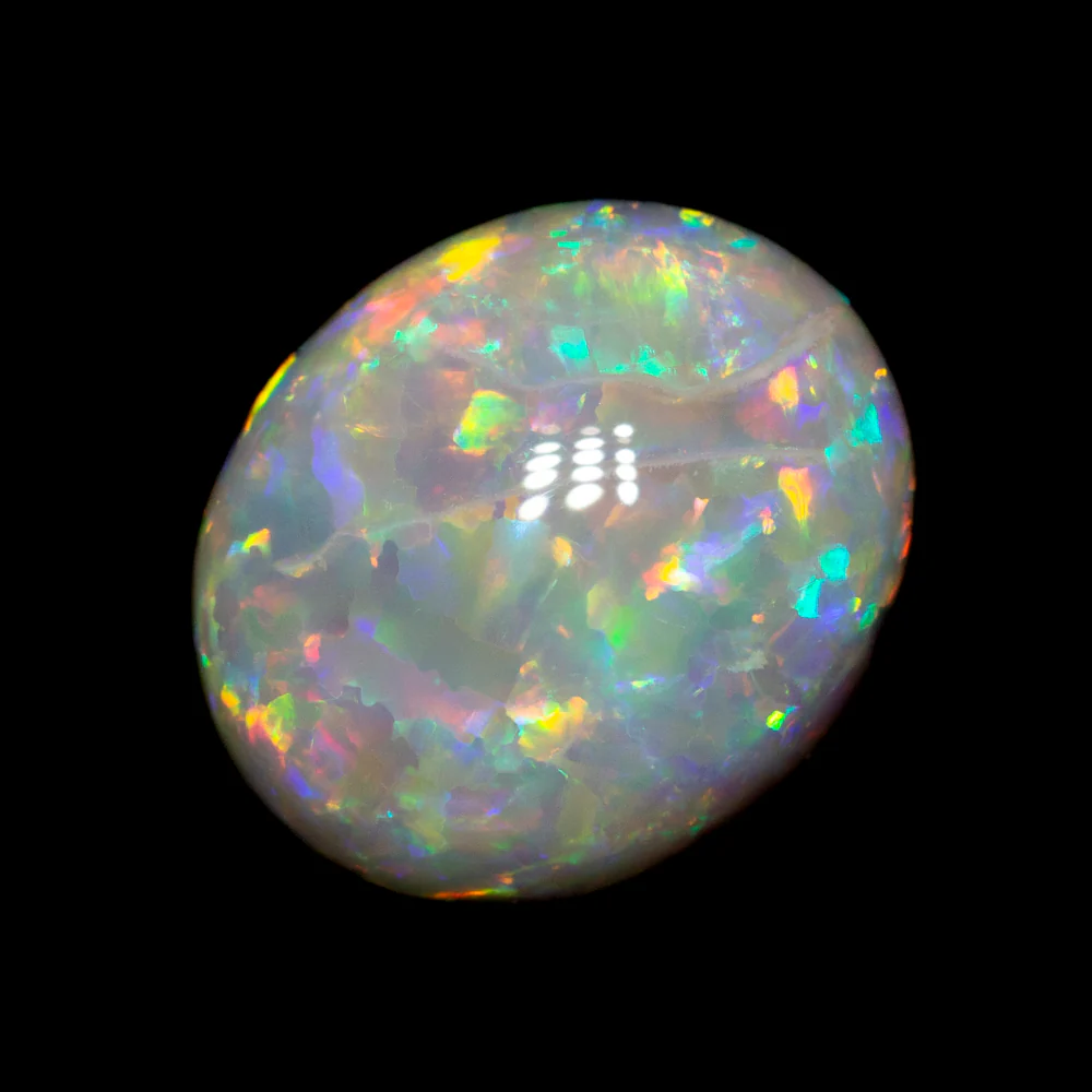 5.59 ct dark opal 13.5x11.4x5.8mm - Image 2