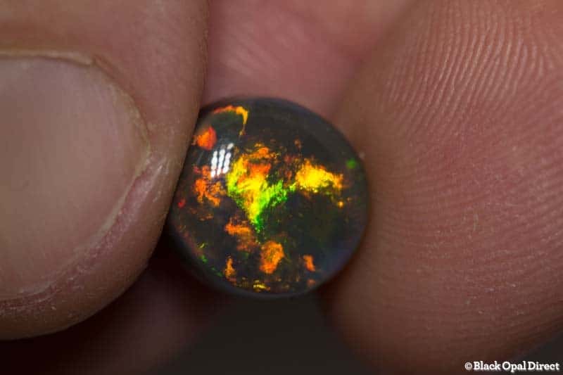 5.60 ct semi black opal 11x10x7mm - Image 3