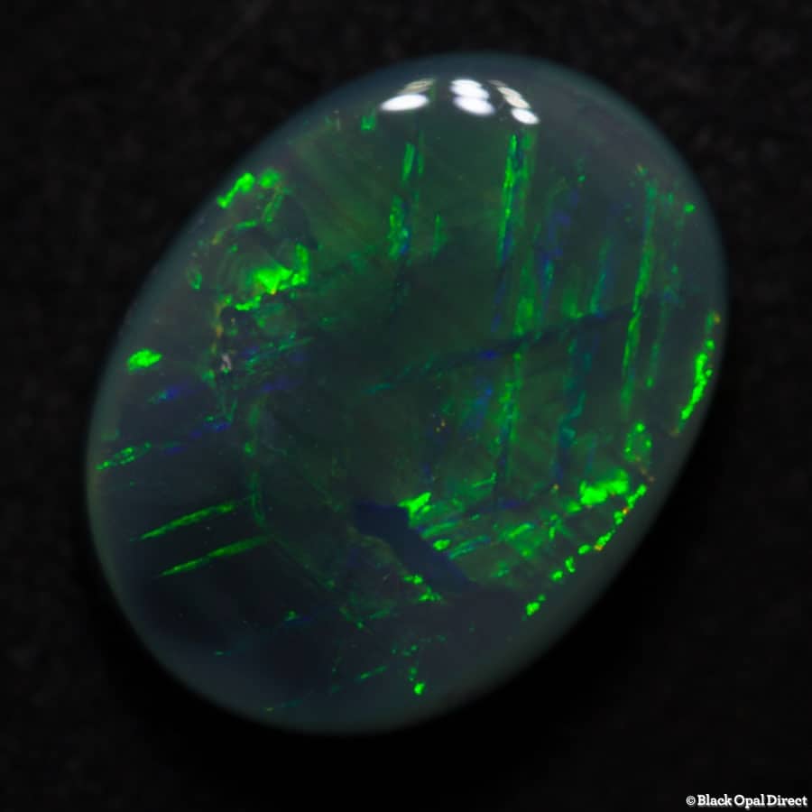 5.60 ct dark opal green gem 14x11x5mm - Image 3