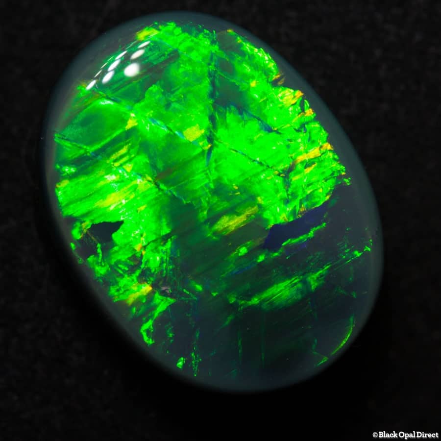 5.60 ct dark opal green gem 14x11x5mm - Image 4
