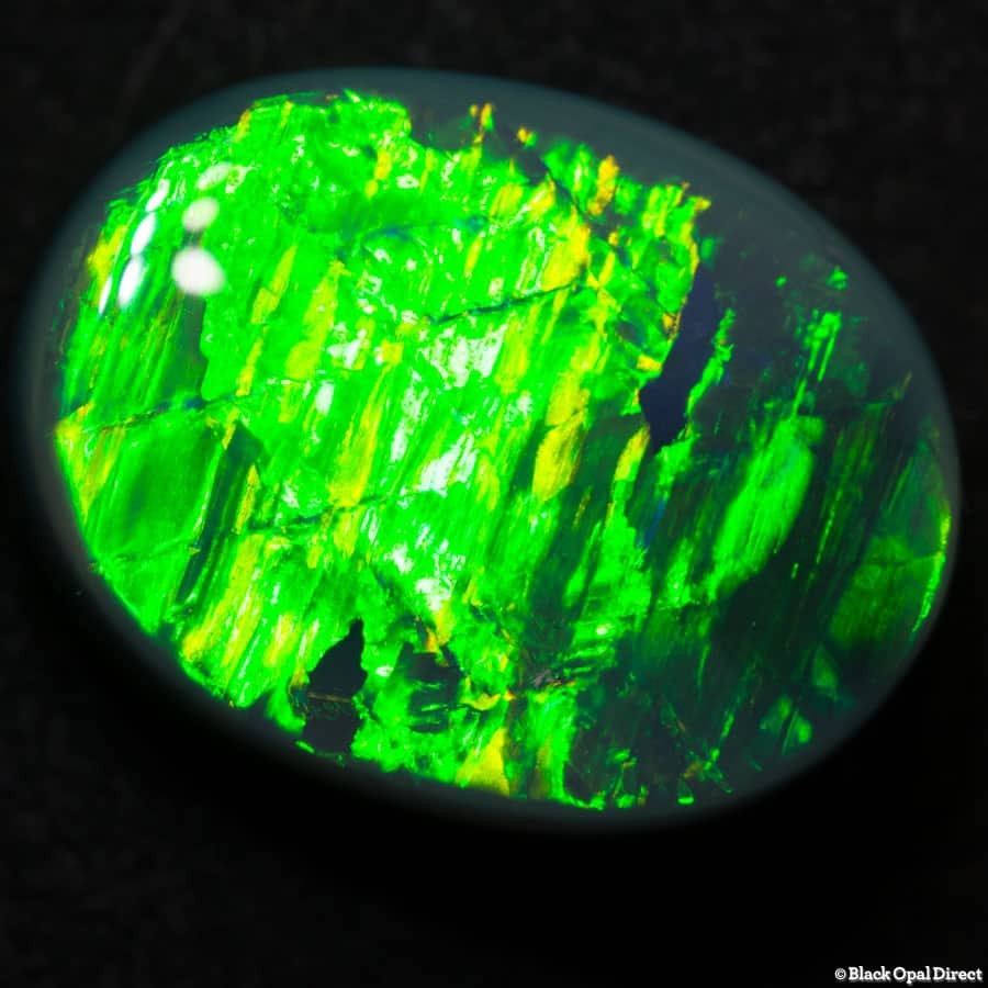 5.60 ct dark opal green gem 14x11x5mm - Image 5