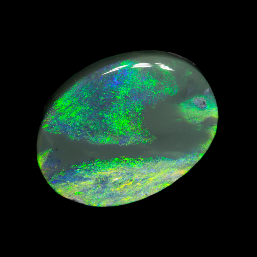 5.63 ct black opal 14.5x10.9x5.4mm - Image 2