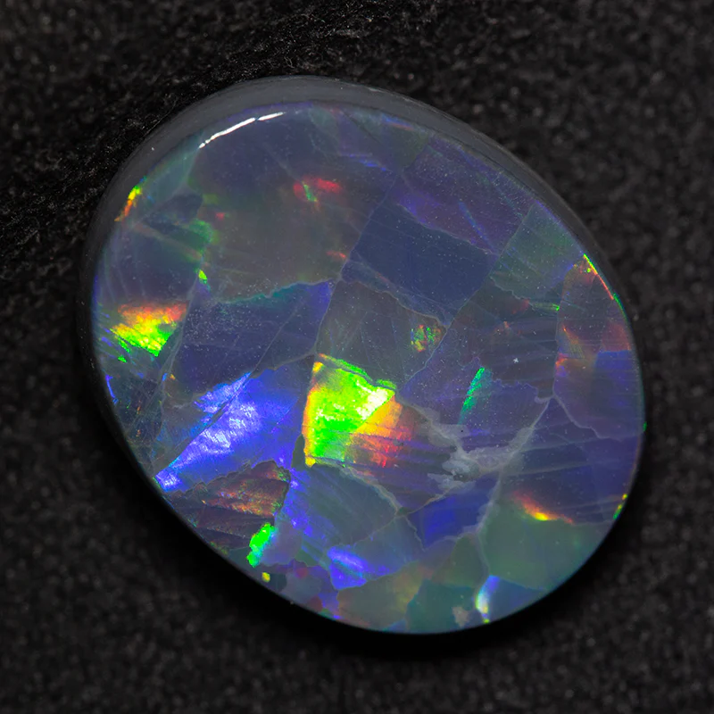 5.67 ct black opal 16x13x4 mm - Image 2