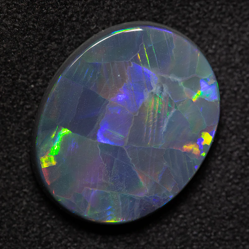 5.67 ct black opal 16x13x4 mm - Image 3