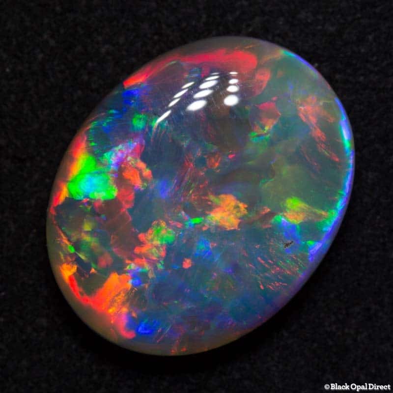 5.68 ct double sided gem crystal opal 15x12x5mm - Image 3