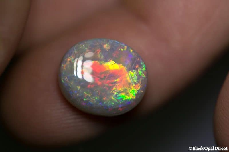 5.73 ct light opal 14x12x5mm - Image 4