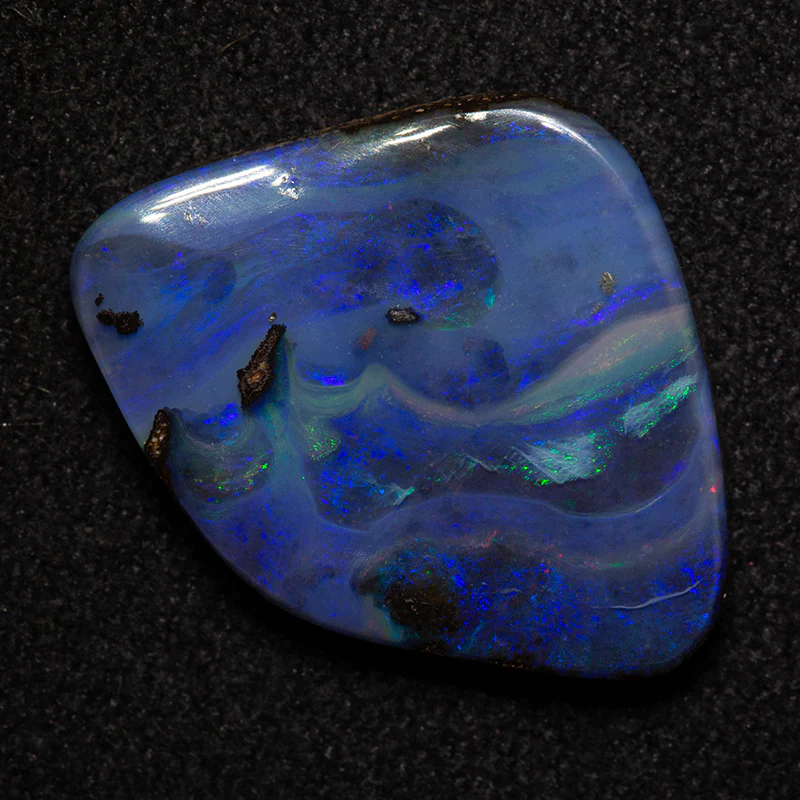 5.78 ct boulder opal 13.9x13.7x3.1mm - Image 2