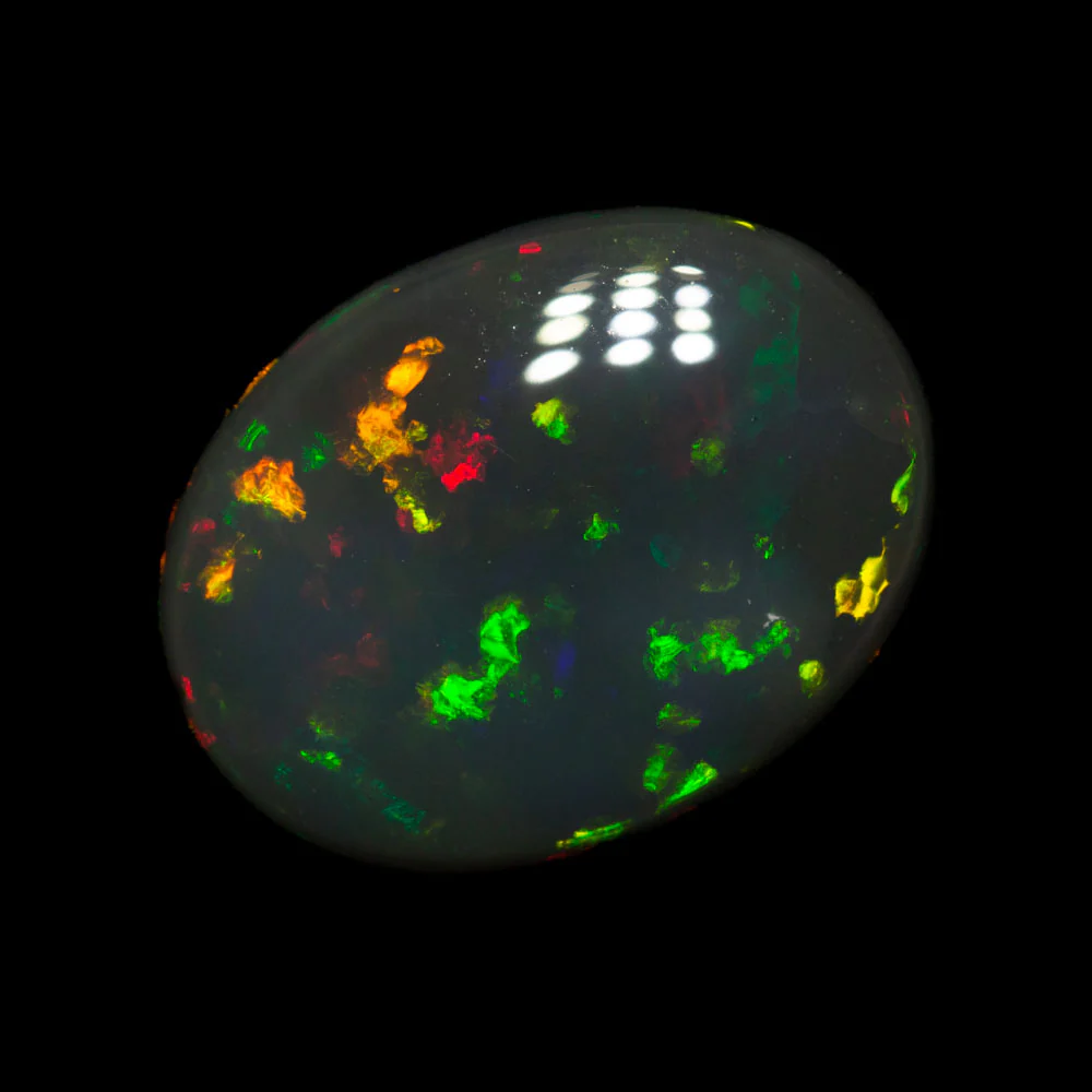 5.80 ct black opal 13.6x10.4x5.7mm - Image 3