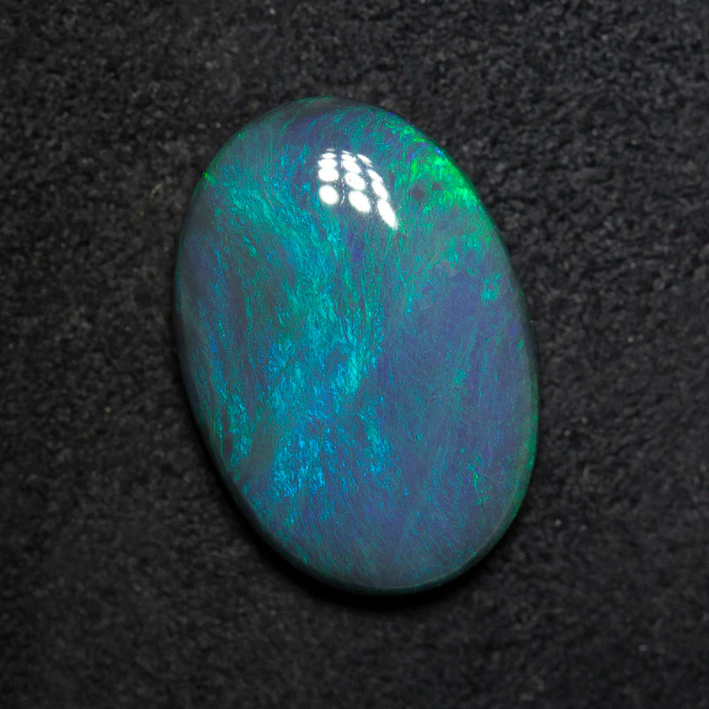 5.83 ct black opal 17x11.8x4.3mm - Image 2