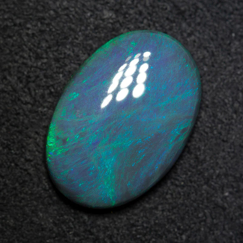 5.83 ct black opal 17x11.8x4.3mm - Image 3
