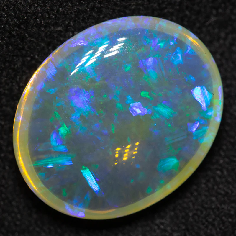 5.84 ct double-sided crystal opal 14.9x12.2x5.2mm - Image 4