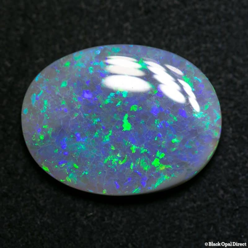5.84 ct semi black opal 18x13.5x3.5mm - Image 3