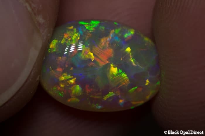 5.86 ct crystal gem opal 14x10x7mm - Image 5