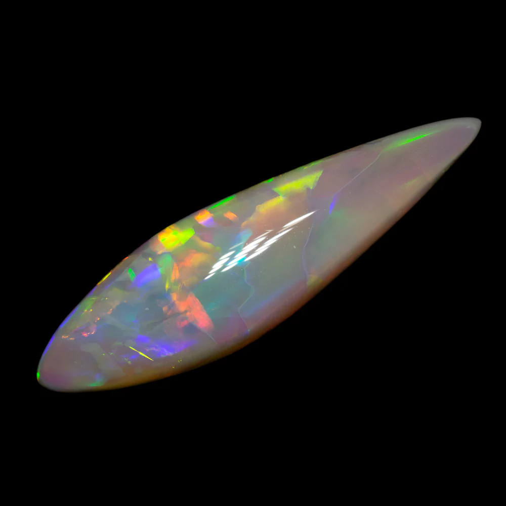 5.87 ct dark opal 27x7.5x5.4mm - Image 2