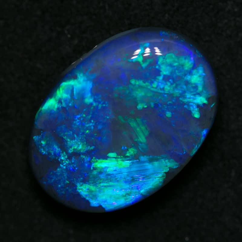 5.93 ct black opal 15x11x5.5mm - Image 3