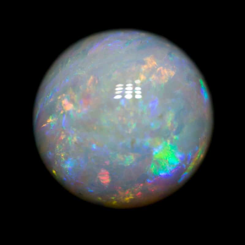 5.96 ct white opal 11.5x11.5x7mm - Image 3