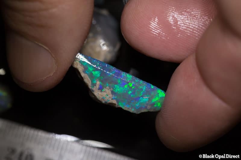 52.68 ct rough and rubbed opal parcel 6 pieces - Image 4