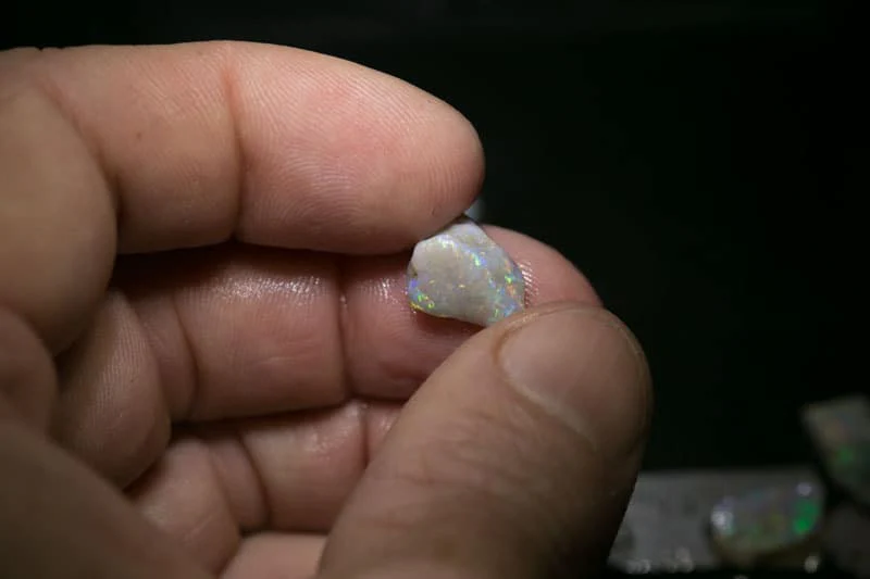 55 ct  16pc rough opal parcel for intermediate cutters - Image 10